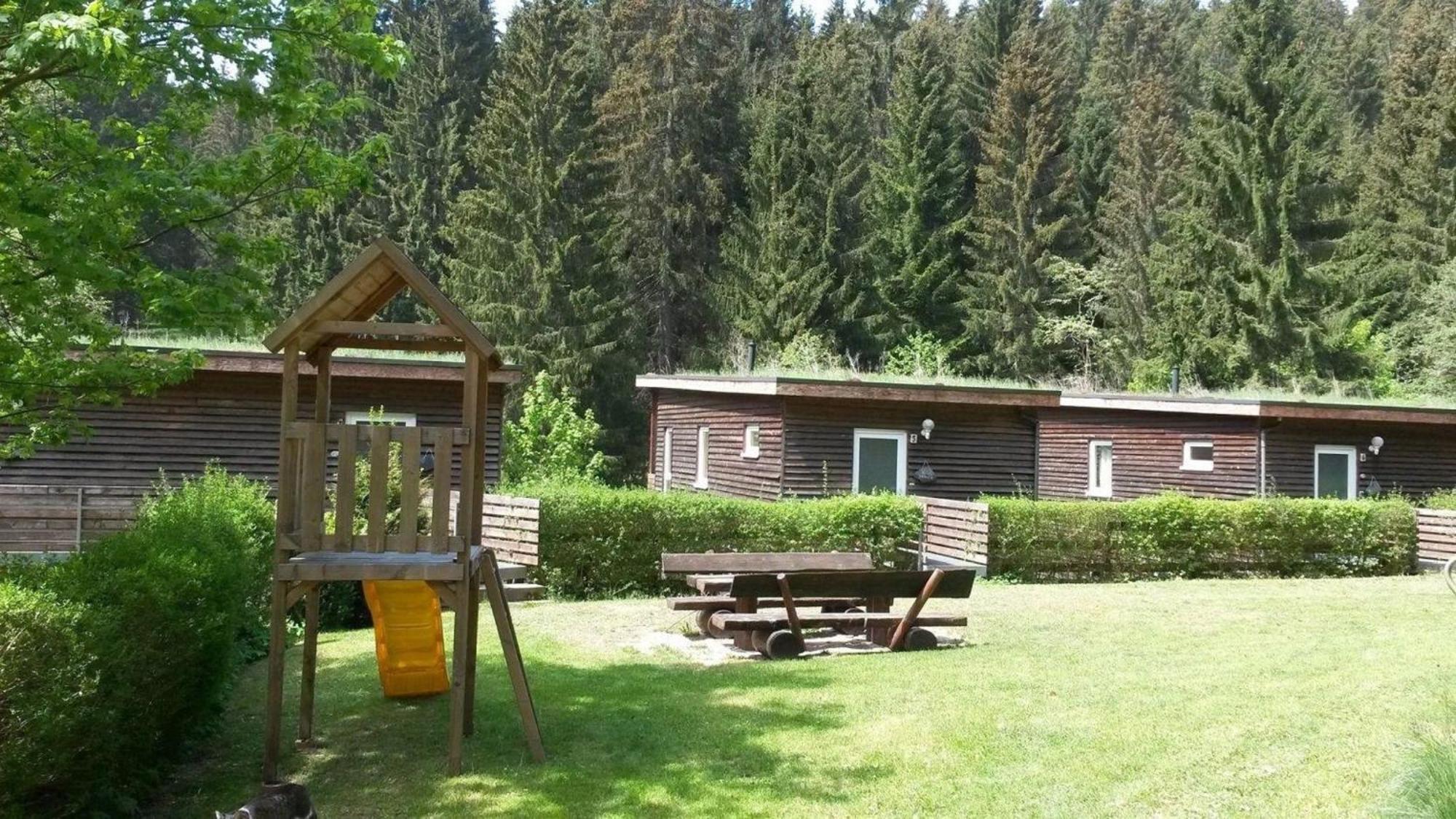 Ferienhaus Fuer 6 Personen Im Thueringer Wald Grossbreitenbach Экстерьер фото
